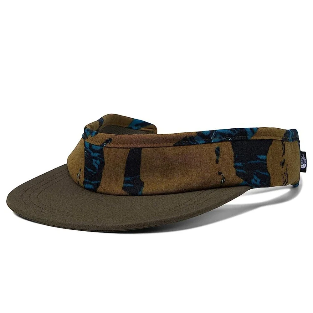 The North Face Class V Visor Cap Unisex Taupe Green Adjustable Backstrap GBO3138